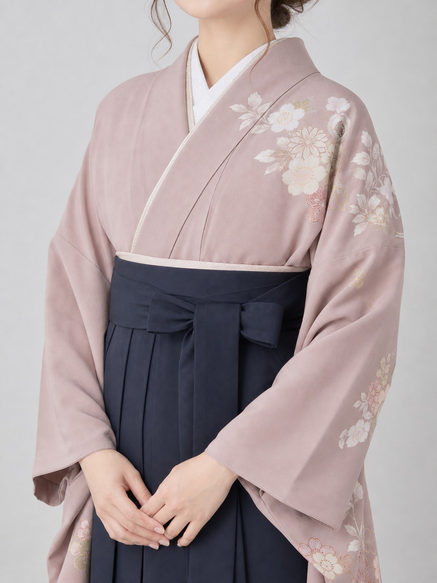卒業袴の着付けイメージ