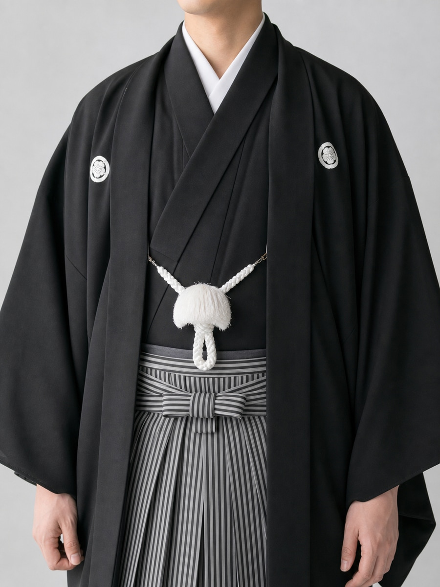 羽織袴の着付けイメージ