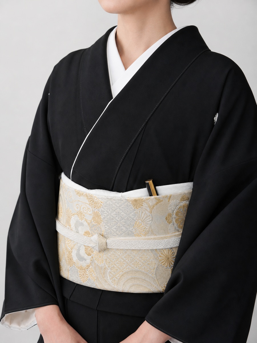 留袖の着付けイメージ